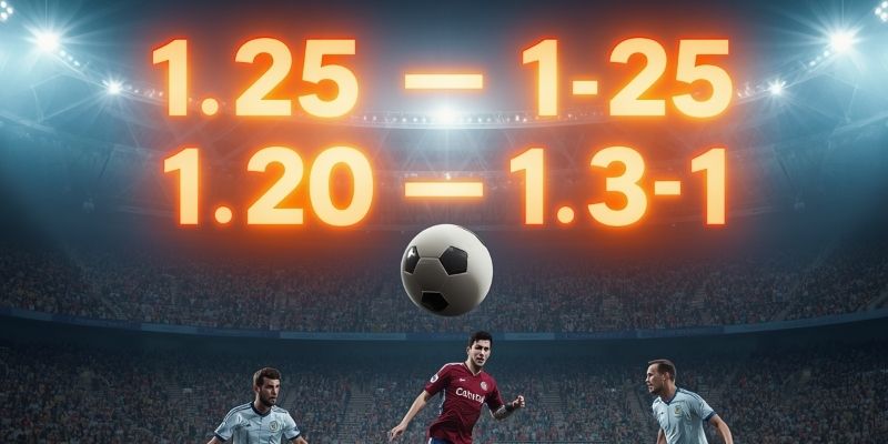 Cách đọc kèo 1.25 Châu Á