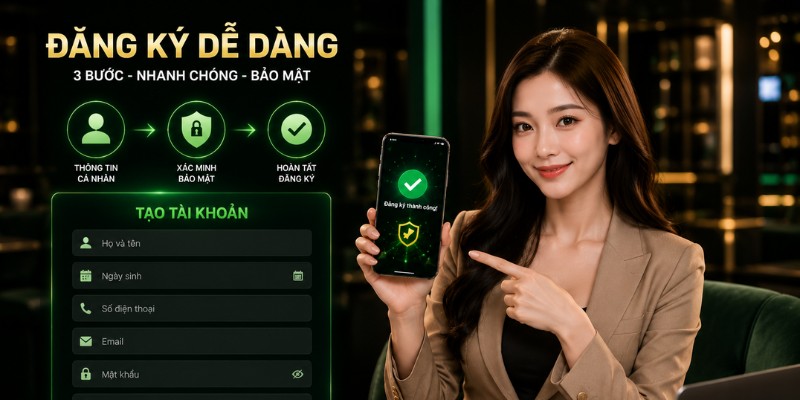 Hướng dẫn đăng ký V9bet trên app