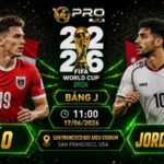 Nhận định Áo vs Jordan, 11h ngày 17/06, World Cup 2026