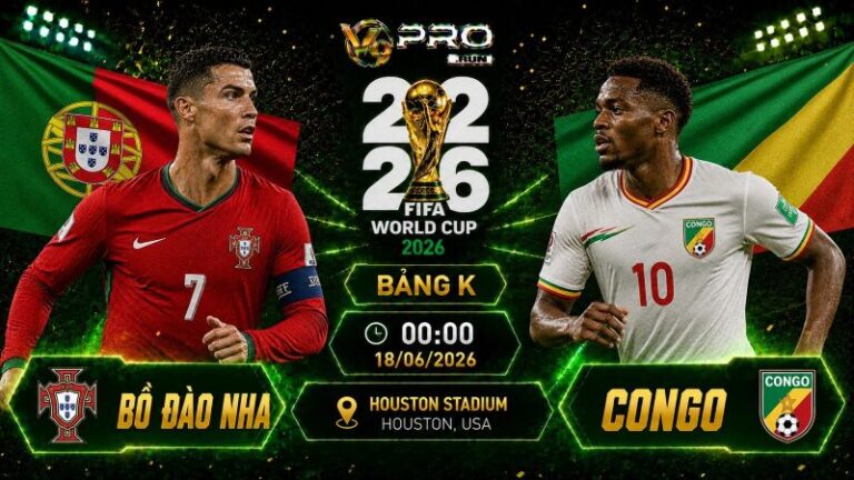 Nhận định Bồ Đào Nha vs Congo, 00h ngày 18/06, World Cup 2026