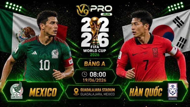 Nhận định Mexico vs Hàn Quốc, 08h ngày 19/06, World Cup 2026