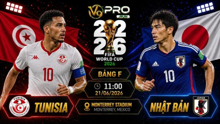 Nhận định Tunisia vs Nhật Bản, 11h ngày 21/06, World Cup 2026