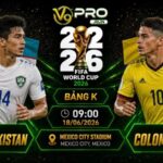 Nhận định Uzbekistan vs Colombia, 09h ngày 18/06, World Cup 2026