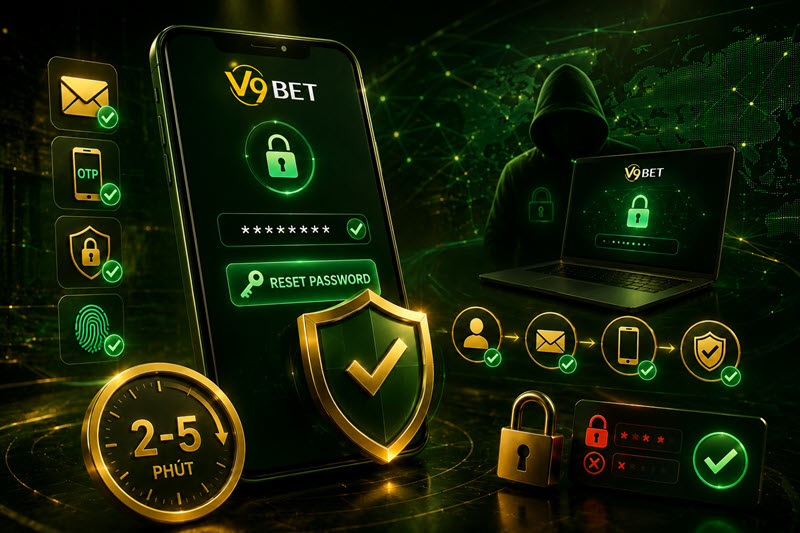 Quên mật khẩu V9bet
