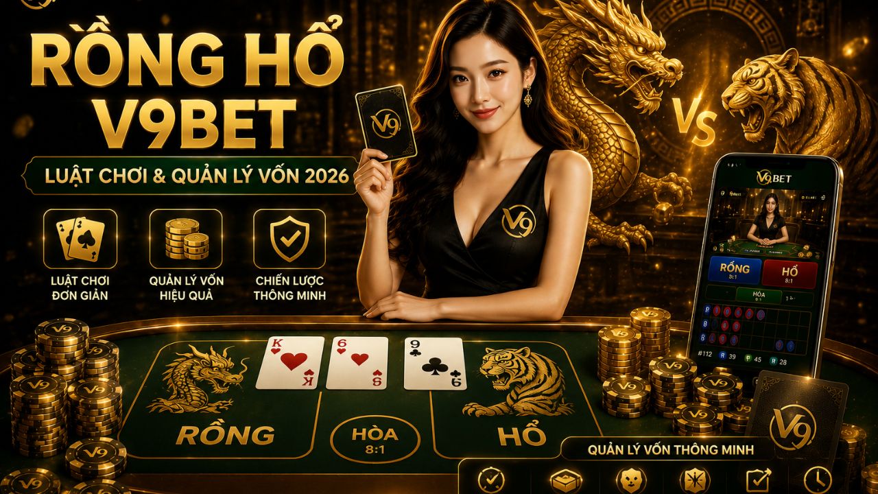 Rồng Hổ V9bet: Luật chơi & Quản lý vốn hiệu Quả 2026