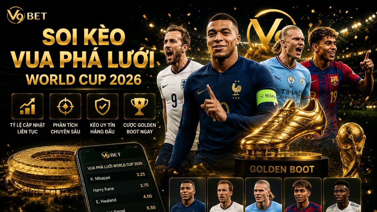 Soi kèo vua phá lưới World Cup 2026: Ứng viên & Tỷ lệ