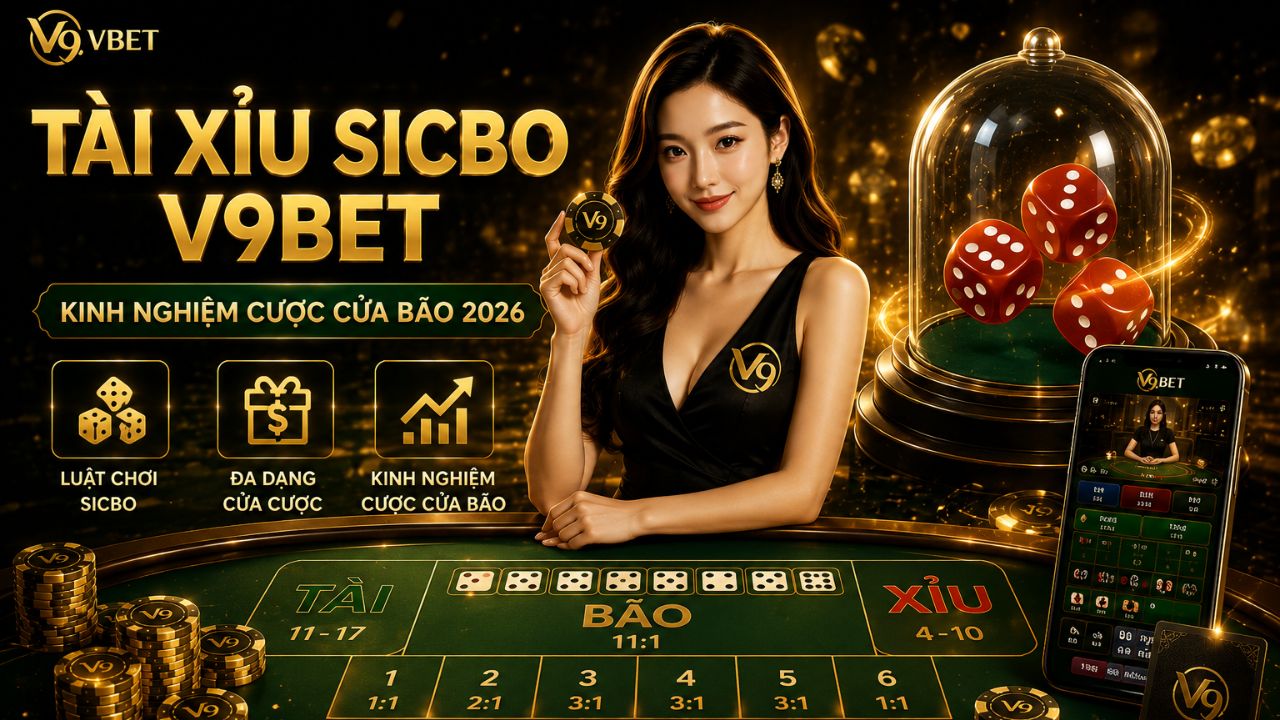 Tài Xỉu Sicbo V9bet: Kinh nghiệm cược cửa bão 2026