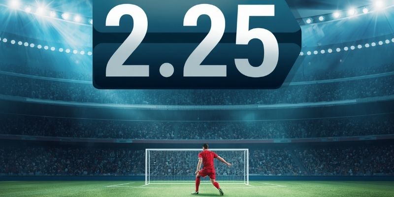 Ví dụ về kèo Tài xỉu 2.25