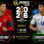 Nhận định Bồ Đào Nha vs Uzbekistan, 00h ngày 24/06, World Cup 2026