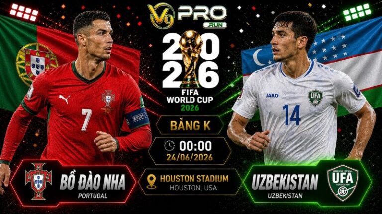 Nhận định Bồ Đào Nha vs Uzbekistan, 00h ngày 24/06, World Cup 2026