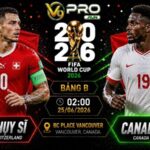 Nhận định Thụy Sĩ vs Canada, 02h ngày 25/06, World Cup 2026