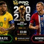Nhận định Brazil vs Na Uy, 03h ngày 06/7, World Cup 2026