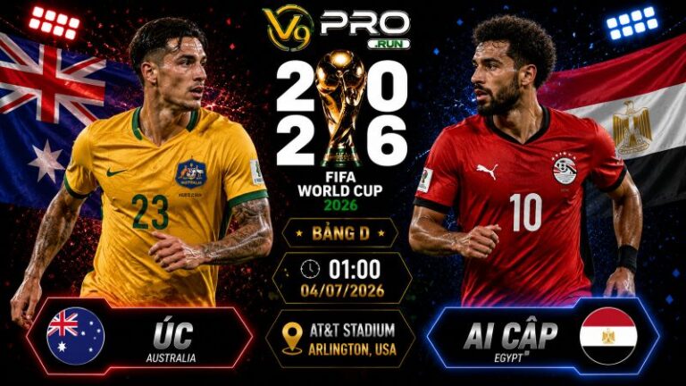 Nhận định Úc vs Ai Cập, 01h ngày 4/7, World Cup 2026